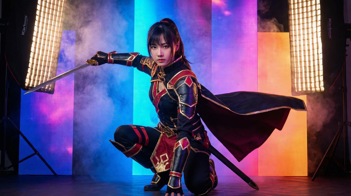 蜜桃-Cosplay视频拍摄花絮