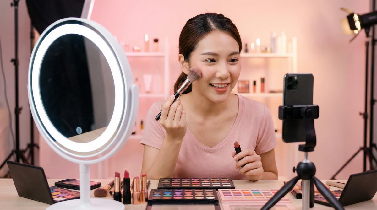 蜜桃-美妆视频教程